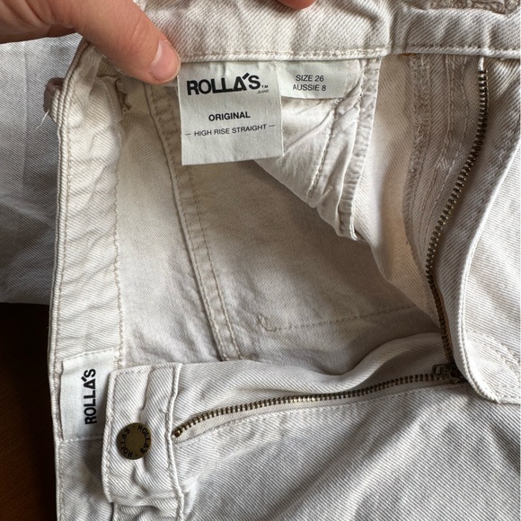 ROLLA’S High Rise Straight Jean - Picture 2 of 3